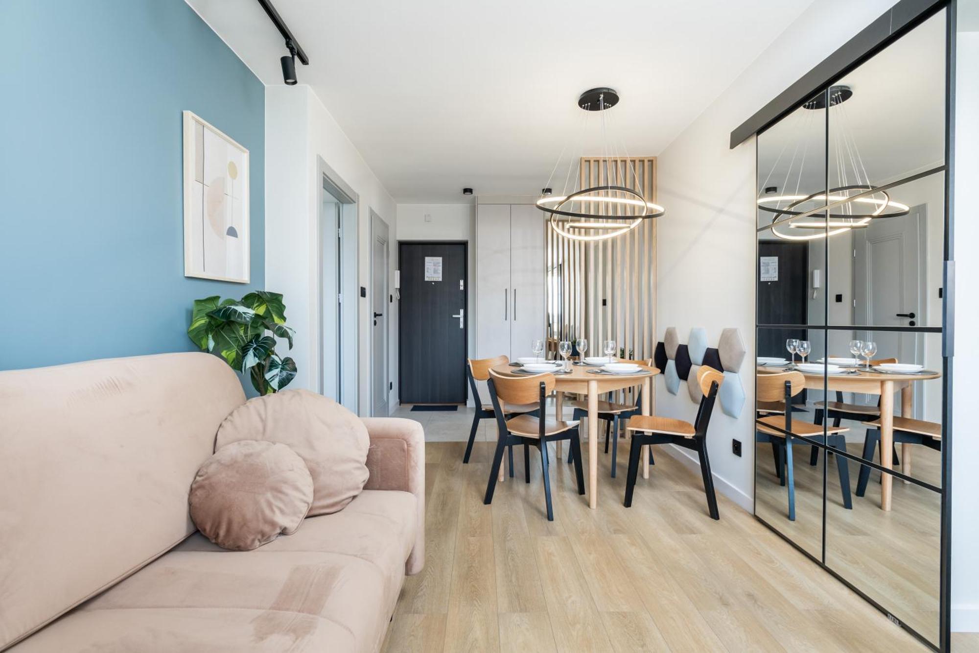 Blue Matcha Premium Apartment Okopowa Варшава Экстерьер фото